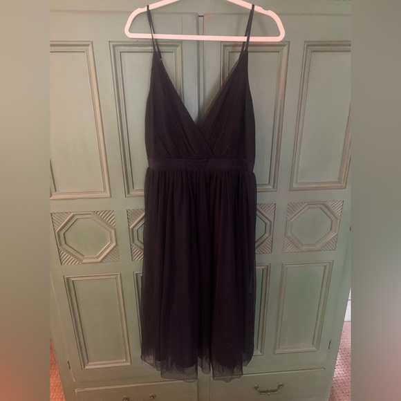 Gorgeous navy blue dress with tulle skirt. Excellent condition! - Picture 1 of 3